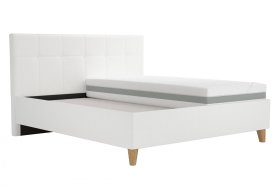 Dvoulůžko Meda v rozměru 180x200 cm, v potahu Loft 1