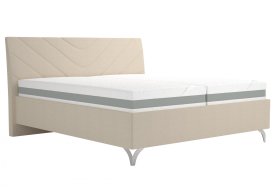 Dvoulůžko Tamara v rozměru 180x200 cm, v potahu Bravo 2 Nature