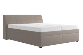Dvoulůžko Merkur v rozměru 180x200 cm, v potahu Loft Taupe