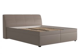 Dvoulůžko Merkur v rozměru 180x200 cm, v potahu Loft Taupe