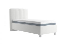 Jednolůžko Kayla v rozměru 90x200 cm, v potahu Loft 1