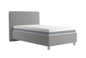 Jednolůžko Kayla v rozměru 120x200 cm, v potahu Savoy 91 Silver