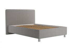 Jednolůžko Kayla v rozměru 140x200 cm, v potahu Savoy 91 Silver, bez matrace