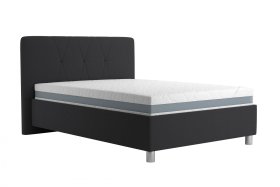 Jednolůžko Stella v rozměru 140x200 cm, v potahu Savoy 94 DK. GR.