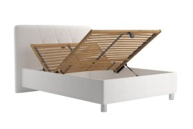 Jednolůžko Stella v rozměru 140x200 cm, v potahu Loft 1, polohování