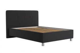 Jednolůžko Stella v rozměru 140x200 cm, v potahu Savoy 94 DK. GR., bez matrace