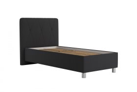 Jednolůžko Stella v rozměru 90x200 cm, v potahu Savoy 94 DK. GR., bez matrace