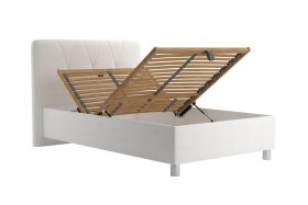 Jednolůžko Stella v rozměru 120x200 cm, v potahu Loft 1, polohování