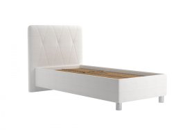 Jednolůžko Stella v rozměru 90x200 cm, v potahu Loft 1, bez matrace