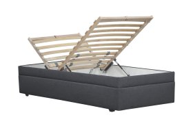 Jednolůžko Pluto v rozměru 90x200 cm, v potahu Malmö New 96, polohování