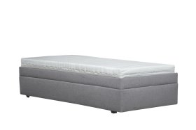 Jednolůžko Pluto v rozměru 90x200 cm, v potahu Malmö New 90