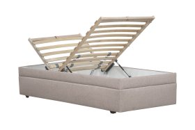 Jednolůžko Pluto v rozměru 90x200 cm, v potahu Malmö New 8, polohování