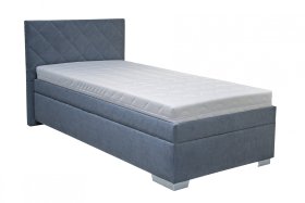 Jednolůžko Luis v rozměru 90x200 cm, v potahu Enjoy 22 Anthra