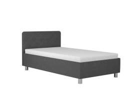 Jednolůžko Fiona v rozměru 110x200 cm, v potahu Malmö New 95, hlavové čelo