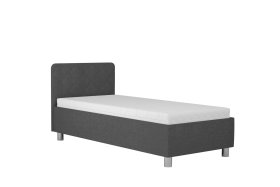 Jednolůžko Fiona v rozměru 90x200 cm, v potahu Malmö New 95, hlavové čelo