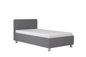 Jednolůžko Fiona v rozměru 110x200 cm, v potahu Malmö New 83, hlavové čelo