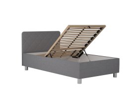 Jednolůžko Fiona v rozměru 110x200 cm, v potahu Malmö New 83, hlavové čelo, polohování
