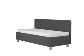 Jednolůžko Fiona v rozměru 90x200 cm, v potahu Malmö New 95, boční čelo