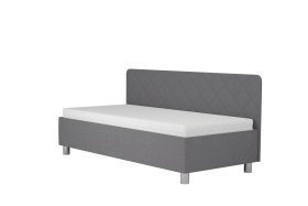 Jednolůžko Fiona v rozměru 90x200 cm, v potahu Malmö New 83, boční čelo