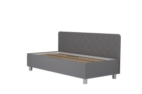 Jednolůžko Fiona v rozměru 90x200 cm, v potahu Malmö New 83, boční čelo, bez matrace
