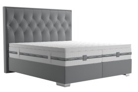 Boxspring Padmé v rozměru 180x200 cm, v potahu Salvador 17