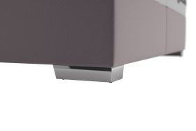 Boxspring Padmé v rozměru 180x200 cm, v potahu Jasmine 62, podnoží