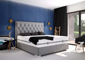 Boxspring Padmé v rozměru 180x200 cm, v potahu Salvador 17, interiér