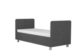 Jednolůžko Fiona v rozměru 90x200 cm, v potahu Malmö New 95, hlavové + nožní čelo