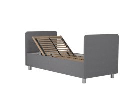 Jednolůžko Fiona v rozměru 90x200 cm, v potahu Malmö New 83, hlavové + nožní čelo, polohování hlavy