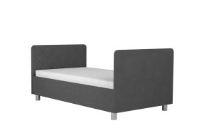 Jednolůžko Fiona v rozměru 110x200 cm, v potahu Malmö New 95, hlavové + nožní čelo