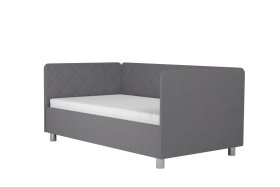 Jednolůžko Fiona v rozměru 110x200 cm, v potahu Malmö New 83, hlavové + boční + nožní čelo