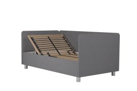 Jednolůžko Fiona v rozměru 110x200 cm, v potahu Malmö New 83, hlavové + boční + nožní čelo, polohování hlavy