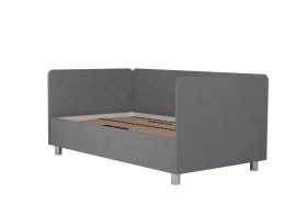 Jednolůžko Fiona v rozměru 110x200 cm, v potahu Malmö New 83, hlavové + boční + nožní čelo, bez matrace