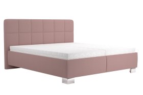 Dvoulůžko Kelly v rozměru 180x200 cm, v potahu Enjoy 19 Flamingo