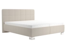 Dvoulůžko Kelly v rozměru 180x200 cm, v potahu Bravo 2 Nature