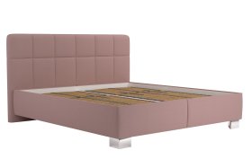 Dvoulůžko Kelly v rozměru 180x200 cm, v potahu Enjoy 19 Flamingo, bez matrací