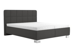 Dvoulůžko Kelly v rozměru 160x200 cm, v potahu Loft Grey
