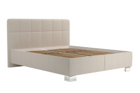 Dvoulůžko Kelly v rozměru 160x200 cm, v potahu Bravo 2 Nature, bez matrací
