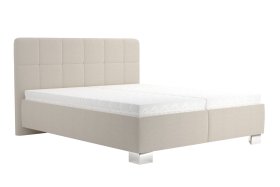 Dvoulůžko Kelly v rozměru 160x200 cm, v potahu Bravo 2 Nature