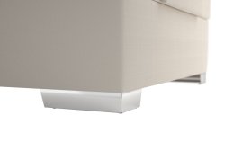 Boxspring Margo v rozměru 100x200 cm, v potahu Enjoy 1 Beige, podnoží