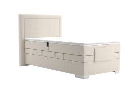 Boxspring Margo v rozměru 100x200 cm, v potahu Enjoy 1 Beige
