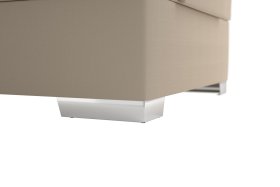 Boxspring Margo v rozměru 90x200 cm, v potahu Enjoy 2 Camel, podnoží