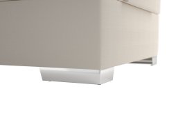 Boxspring Margo v rozměru 90x200 cm, v potahu Enjoy 1 Beige, podnoží