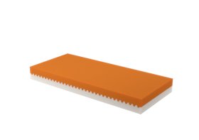 Matrace Nelly Plus v rozměru 90x200 cm, jádro. Barva jádra je orientační.