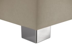 Dvoulůžko Olívia v rozměru 180x200 cm, v potahu Milano 9110, podnoží