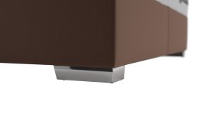 Boxspring Padmé v rozměru 180x200 cm, v potahu Riviera 26, podnoží