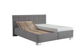 Dvoulůžko Olívia v rozměru 180x200 cm, v potahu Salina 4005, polohování hlavy