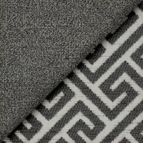 Vzorek potahů Aston 17 a Nero Grey