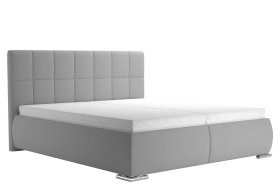 Dvoulůžko Sanza v rozměru 180x200 cm, v potahu Savoy 91 Silver
