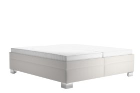 Dvoulůžko Nadia v rozměru 180x200 cm, v potahu Savoy 21, s matracemi 